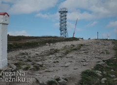 Wieża Na Śnieżniku - budowa