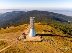 Wieża Na Śnieżniku - budowa